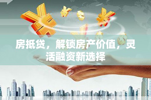 岳塘房抵贷，解锁房产价值，灵活融资新选择