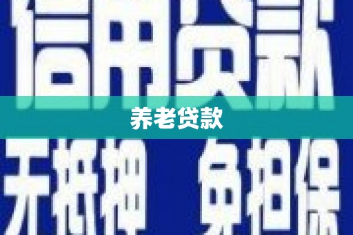 岳塘养老贷款