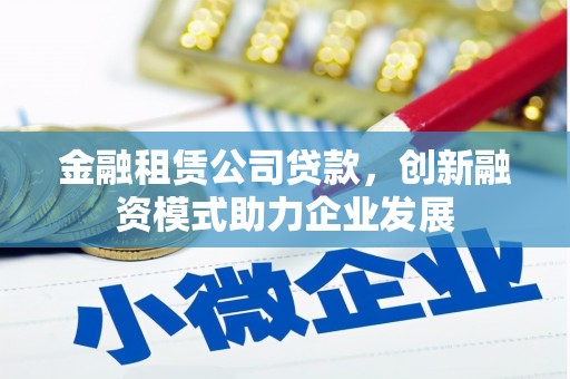 岳塘金融租赁公司贷款，创新融资模式助力企业发展