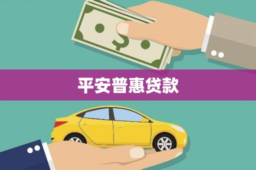 岳塘平安普惠贷款