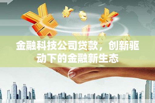 岳塘金融科技公司贷款，创新驱动下的金融新生态