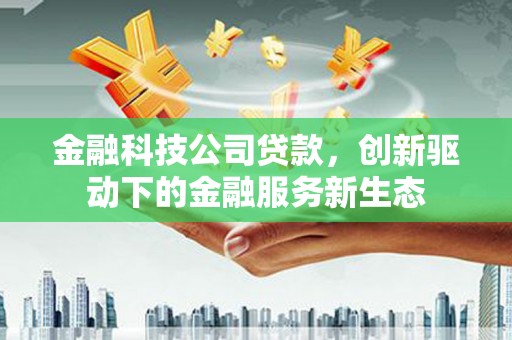 岳塘金融科技公司贷款，创新驱动下的金融服务新生态