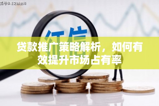 岳塘贷款推广策略解析，如何有效提升市场占有率