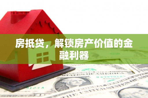 岳塘房抵贷，解锁房产价值的金融利器