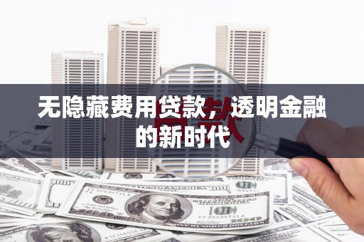 岳塘无隐藏费用贷款，透明金融的新时代