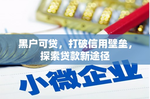 岳塘黑户可贷，打破信用壁垒，探索贷款新途径