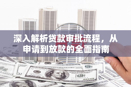 岳塘深入解析贷款审批流程，从申请到放款的全面指南
