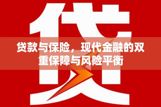 岳塘贷款与保险，现代金融的双重保障与风险平衡