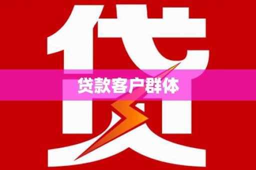 岳塘贷款客户群体