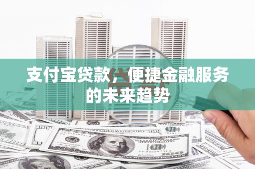 岳塘支付宝贷款，便捷金融服务的未来趋势