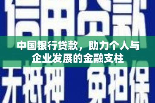 岳塘中国银行贷款，助力个人与企业发展的金融支柱
