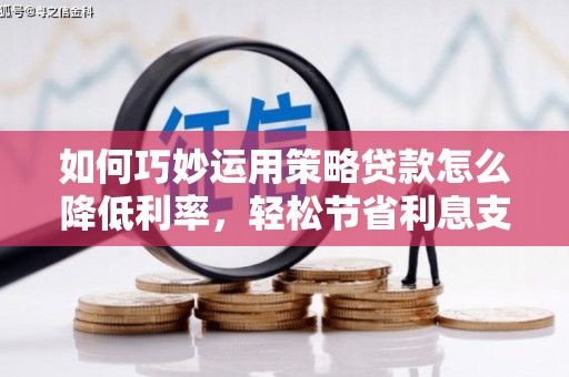 岳塘如何巧妙运用策略贷款怎么降低利率，轻松节省利息支出