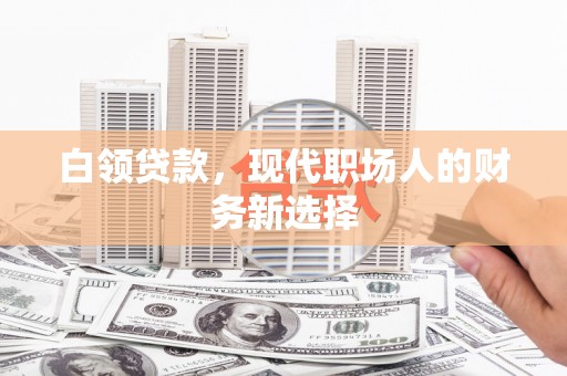 岳塘白领贷款，现代职场人的财务新选择