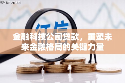 岳塘金融科技公司贷款，重塑未来金融格局的关键力量