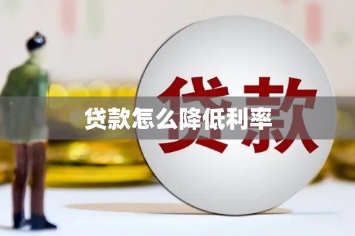 岳塘贷款怎么降低利率