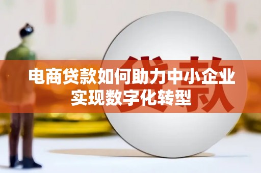 岳塘电商贷款如何助力中小企业实现数字化转型