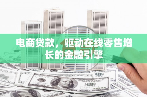 岳塘电商贷款，驱动在线零售增长的金融引擎