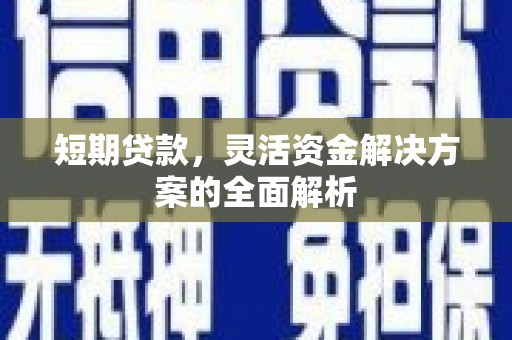 岳塘短期贷款，灵活资金解决方案的全面解析