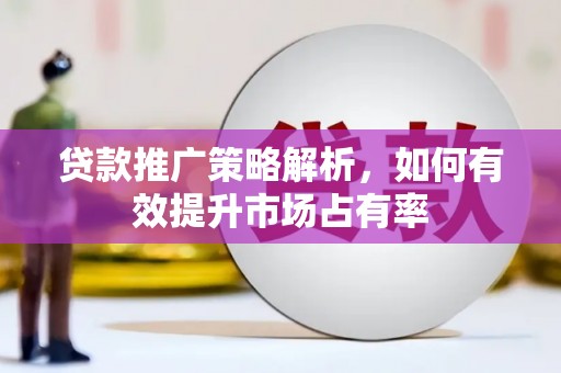 岳塘贷款推广策略解析，如何有效提升市场占有率