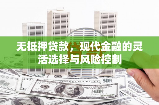岳塘无抵押贷款，现代金融的灵活选择与风险控制