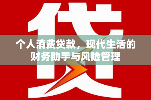 岳塘个人消费贷款，现代生活的财务助手与风险管理