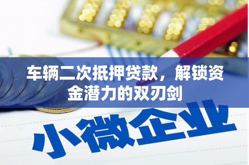 岳塘车辆二次抵押贷款，解锁资金潜力的双刃剑