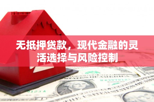 岳塘无抵押贷款，现代金融的灵活选择与风险控制