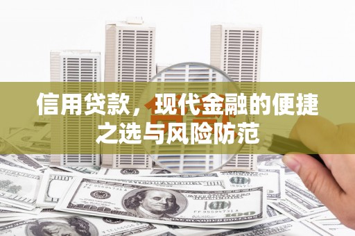 岳塘信用贷款，现代金融的便捷之选与风险防范