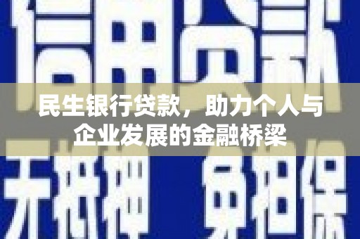 岳塘民生银行贷款，助力个人与企业发展的金融桥梁