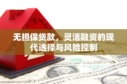 岳塘无担保贷款，灵活融资的现代选择与风险控制