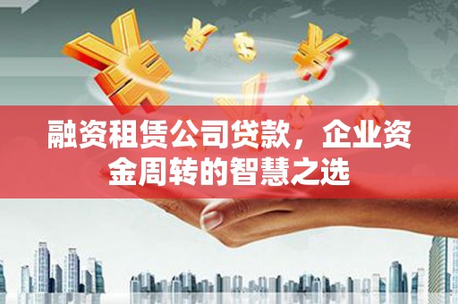 岳塘融资租赁公司贷款，企业资金周转的智慧之选