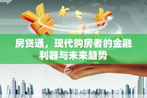 岳塘房贷通，现代购房者的金融利器与未来趋势