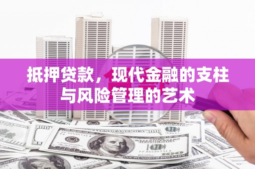 岳塘抵押贷款，现代金融的支柱与风险管理的艺术