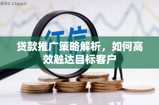 岳塘贷款推广策略解析，如何高效触达目标客户