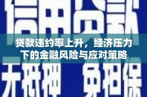 岳塘贷款违约率上升，经济压力下的金融风险与应对策略