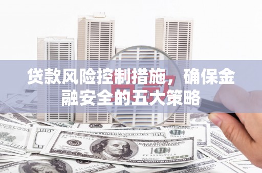 岳塘贷款风险控制措施，确保金融安全的五大策略
