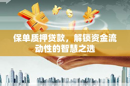 岳塘保单质押贷款，解锁资金流动性的智慧之选