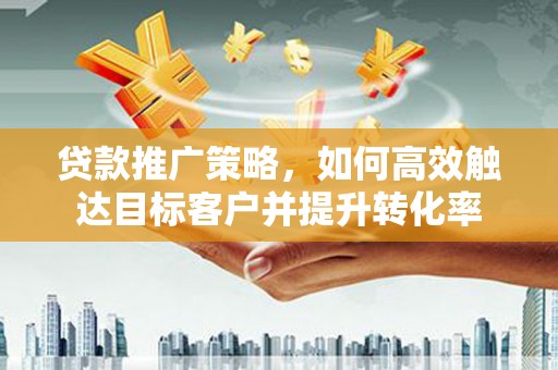 岳塘贷款推广策略，如何高效触达目标客户并提升转化率