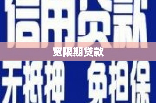 岳塘宽限期贷款