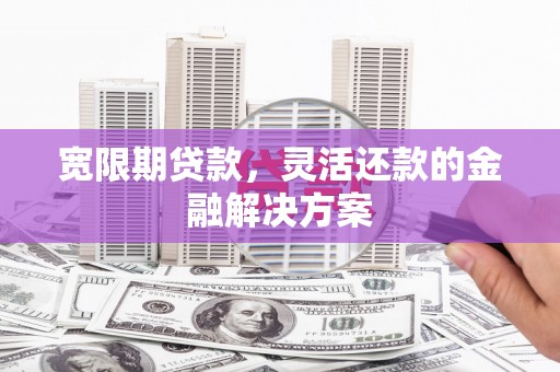 岳塘宽限期贷款，灵活还款的金融解决方案