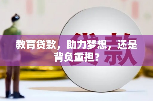 岳塘教育贷款，助力梦想，还是背负重担？