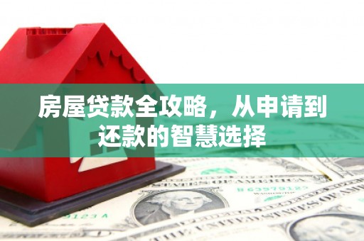 岳塘房屋贷款全攻略，从申请到还款的智慧选择