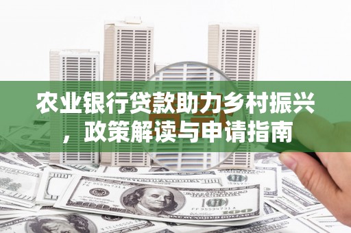 岳塘农业银行贷款助力乡村振兴，政策解读与申请指南