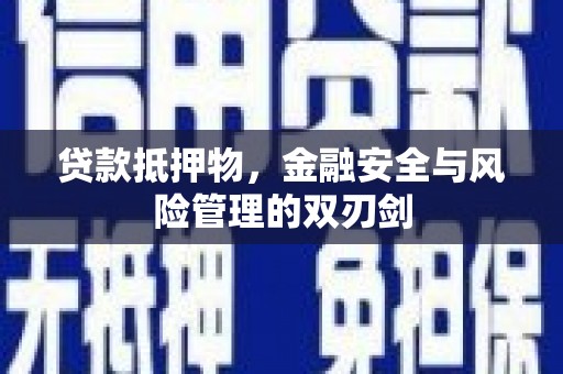 岳塘贷款抵押物，金融安全与风险管理的双刃剑