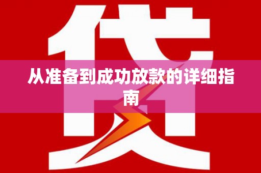 岳塘从准备到成功放款的详细指南