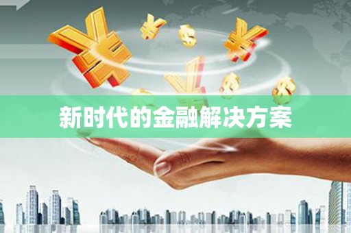 岳塘新时代的金融解决方案