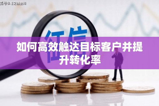 岳塘如何高效触达目标客户并提升转化率