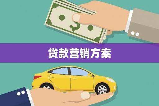 岳塘贷款营销方案
