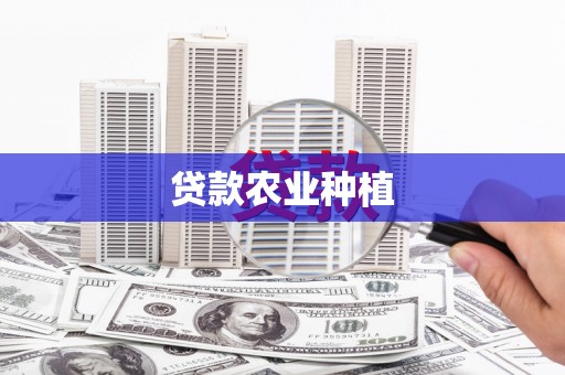 岳塘贷款农业种植
