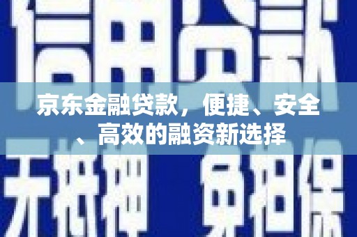 岳塘京东金融贷款，便捷、安全、高效的融资新选择